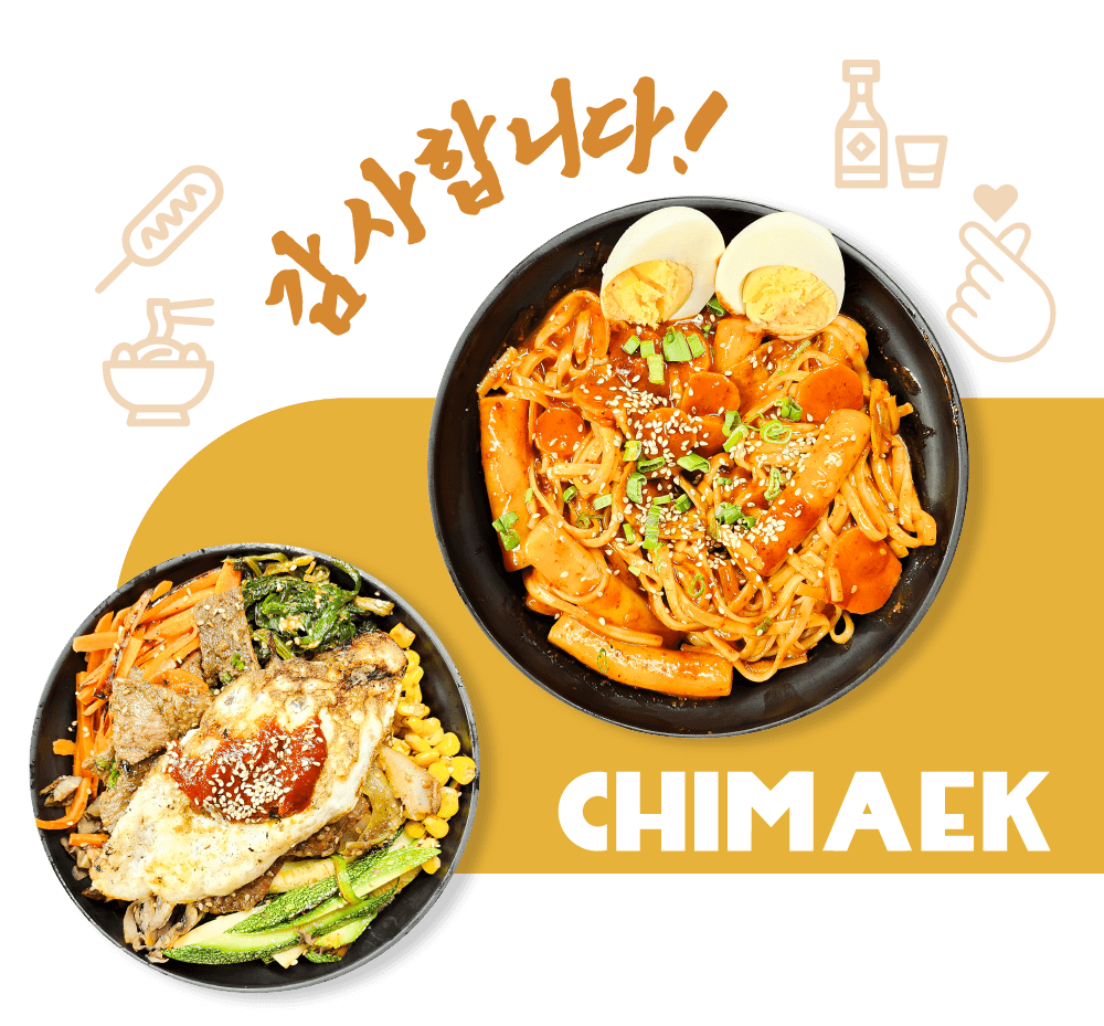 Platillos coreanos Chimaek