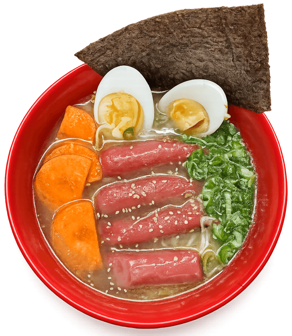 Ramen de Salchicha