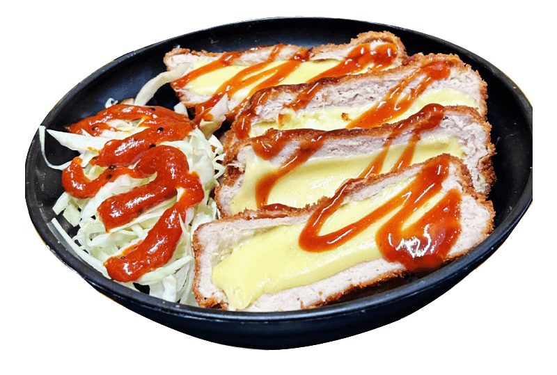 Donkatsu "Corazón de queso"